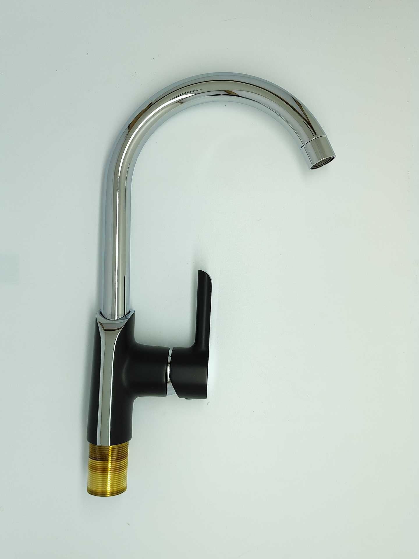Q-tap Змішувач Grand BCR  007F кухня Black.к35гайка