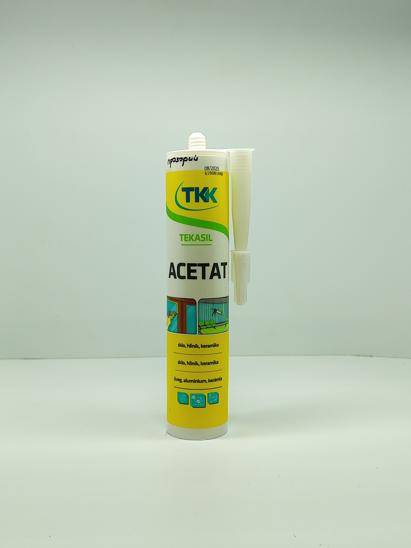 TKK Силікон TEKASIL Acetat 280ml прозорий
