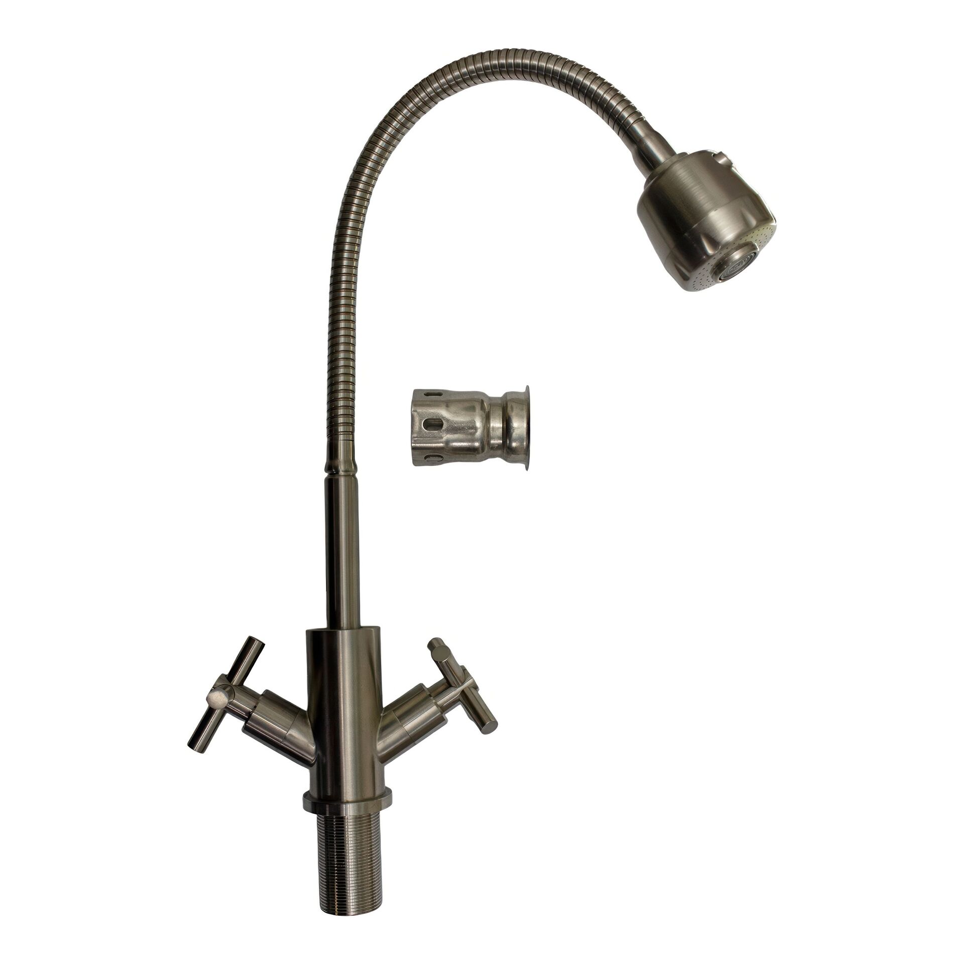 MIXXUS DVE-011 Змiшувач кухня рефл.НЕРЖ.букса