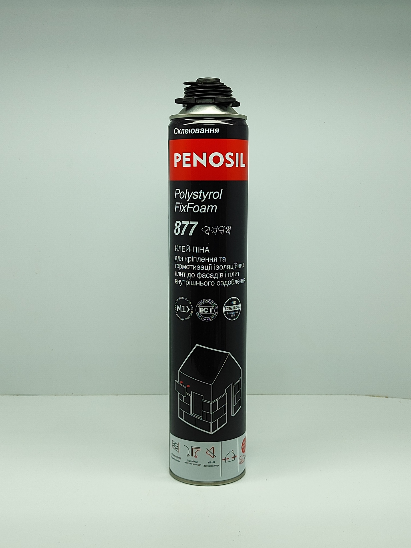 PENOSIL Піна-КЛЕЙ ПРОФІ Polystyrol Fix Foam 877