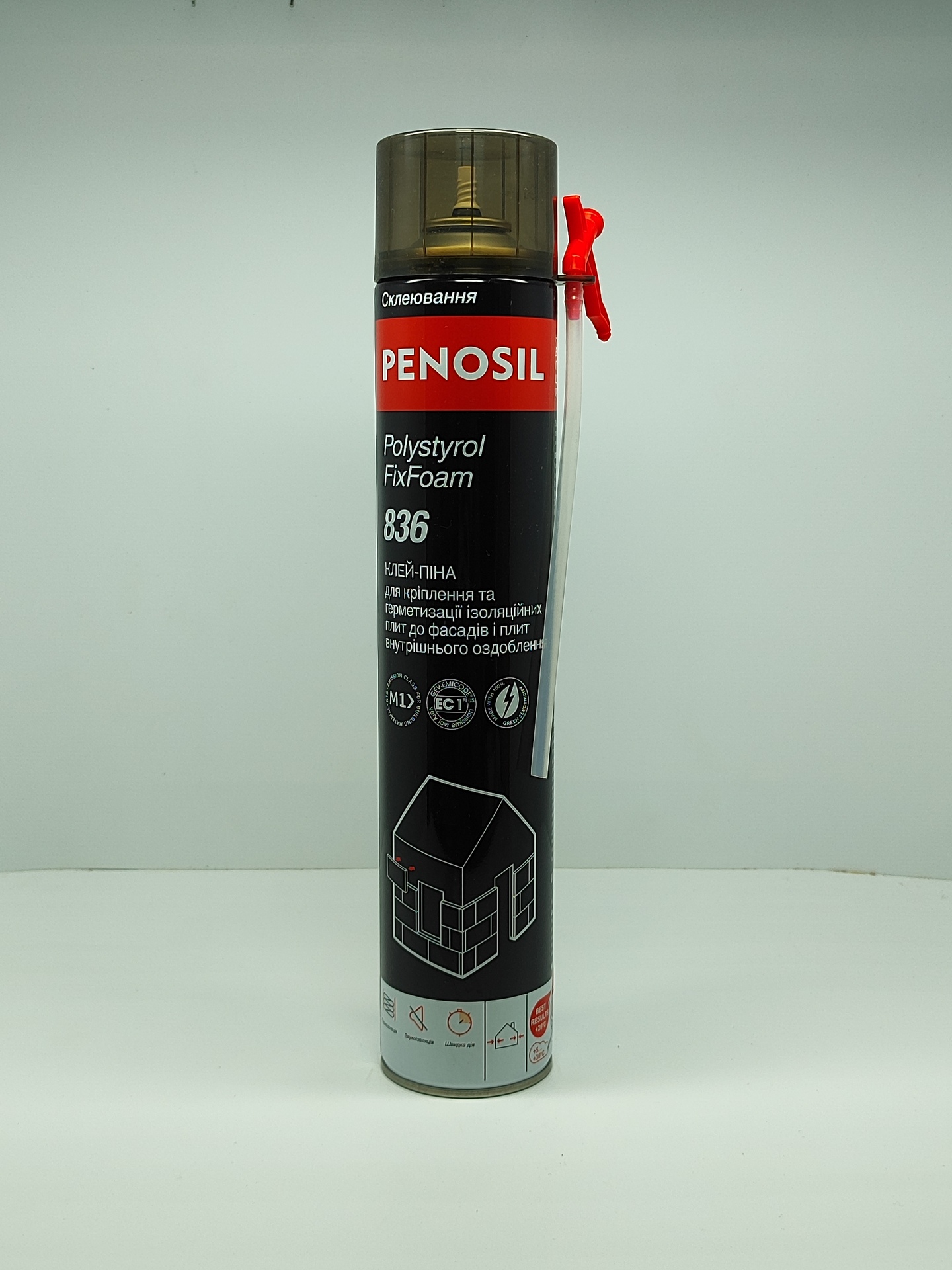 PENOSIL Піна-КЛЕЙ Polystyrol FixFoam 836 ручна
