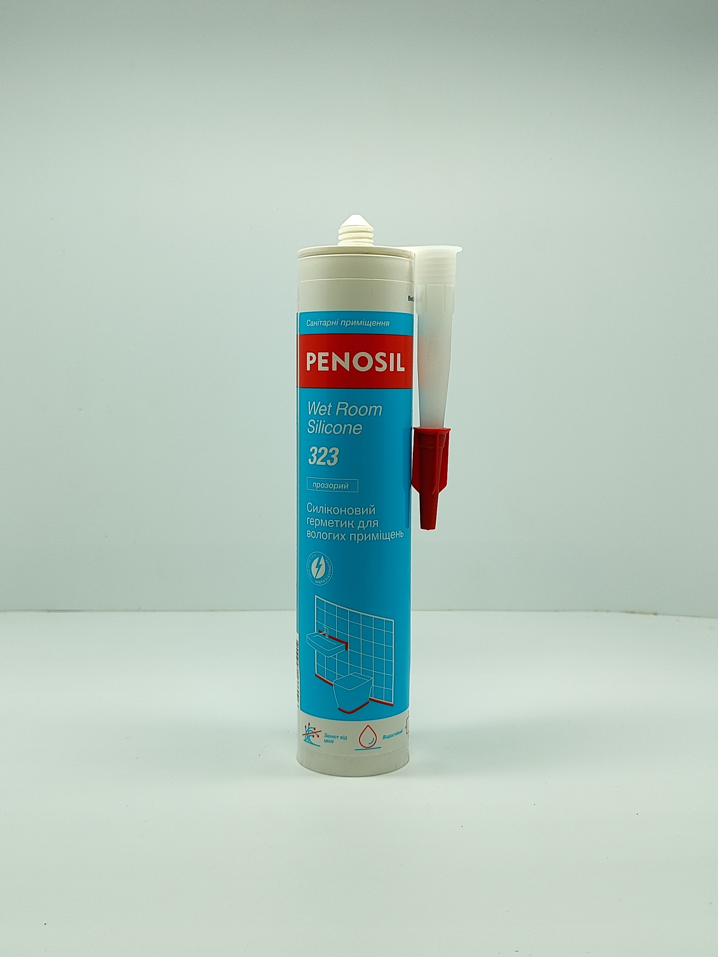 PENOSIL 323 Силікон санiтарний прозорий 280мл