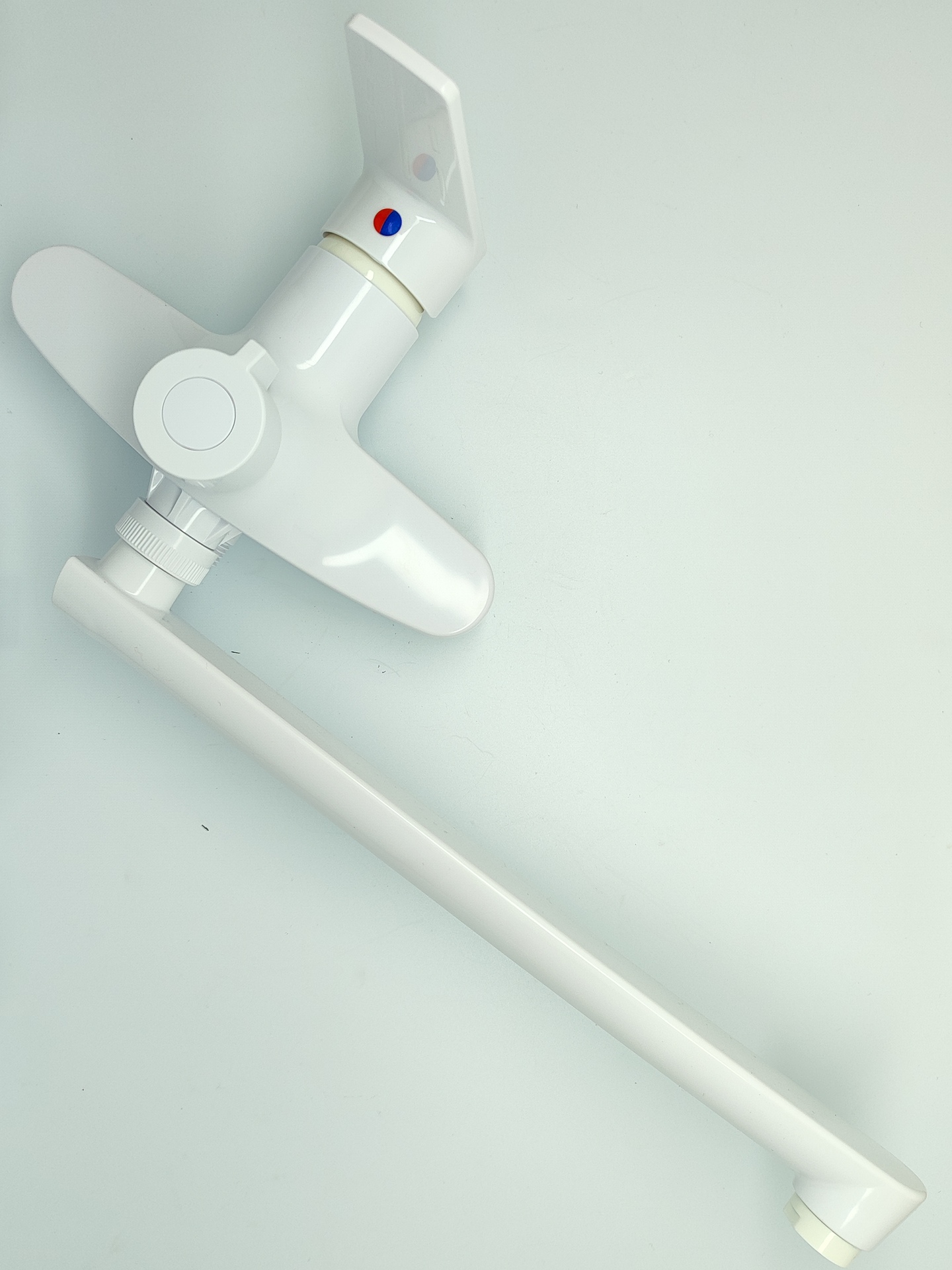 PLAMIX OSCAR-006 EURO White Змішувач пластик ванна